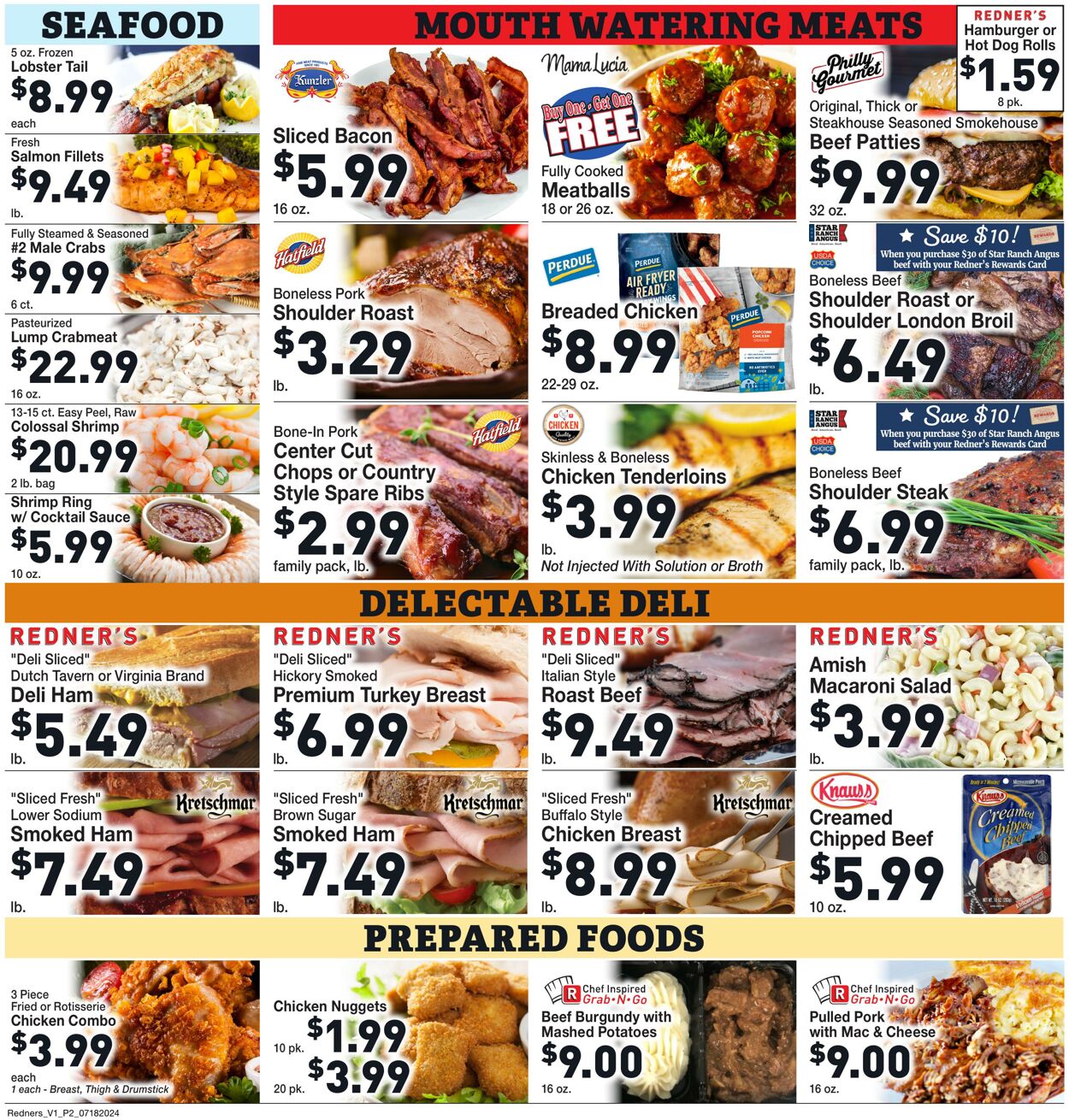 Weekly ad Redner's Markets 07/18/2024 - 07/24/2024