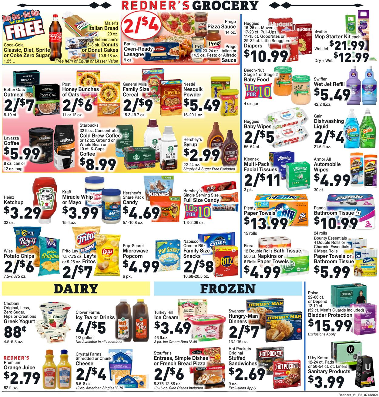 Weekly ad Redner's Markets 07/18/2024 - 07/24/2024