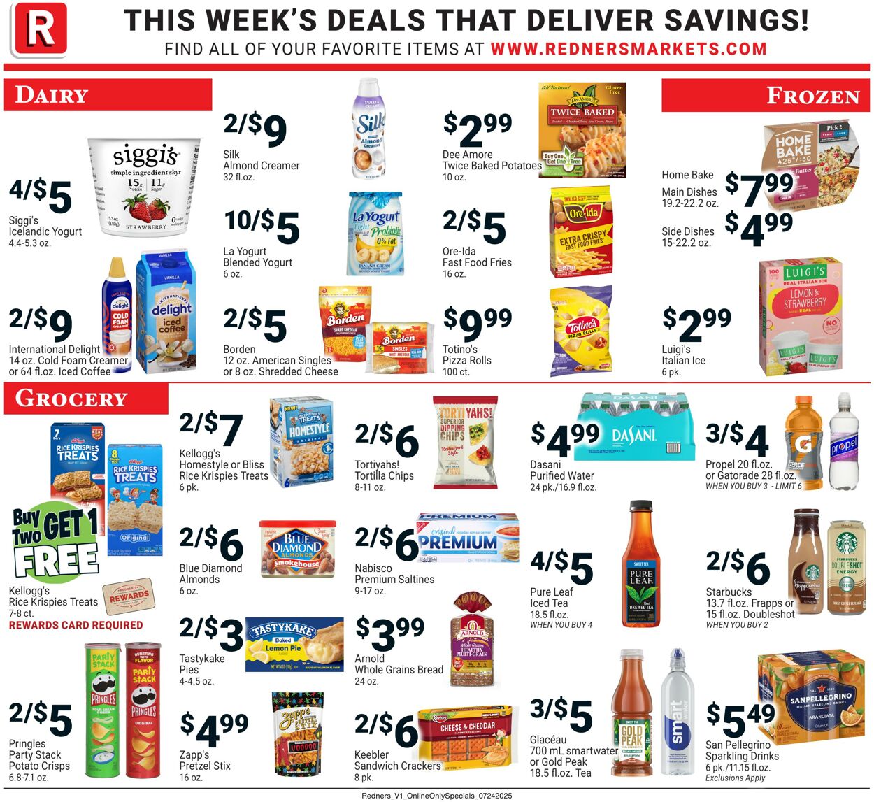 Weekly ad Redner's Markets 07/24/2025 - 07/30/2025
