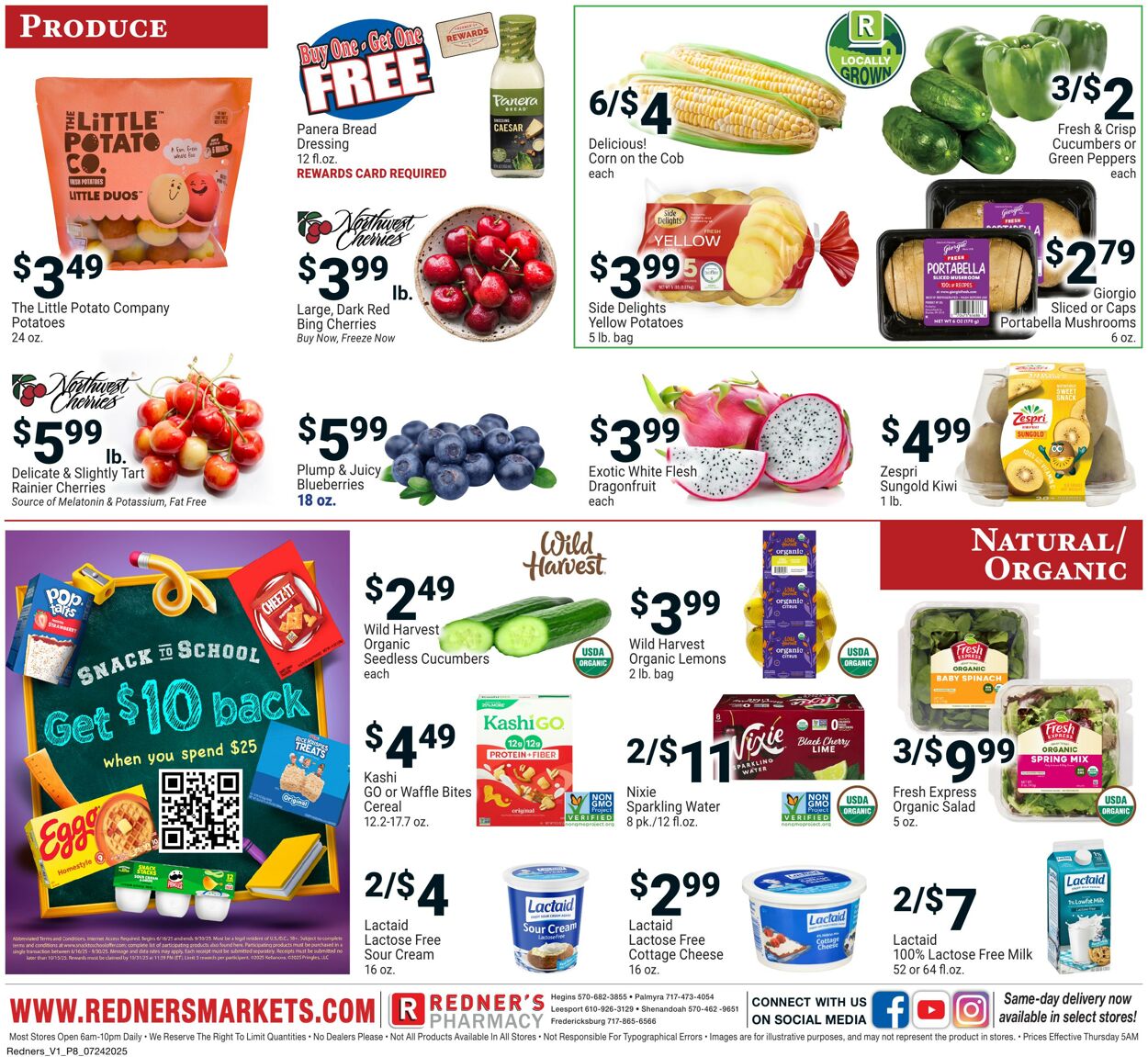Weekly ad Redner's Markets 07/24/2025 - 07/30/2025
