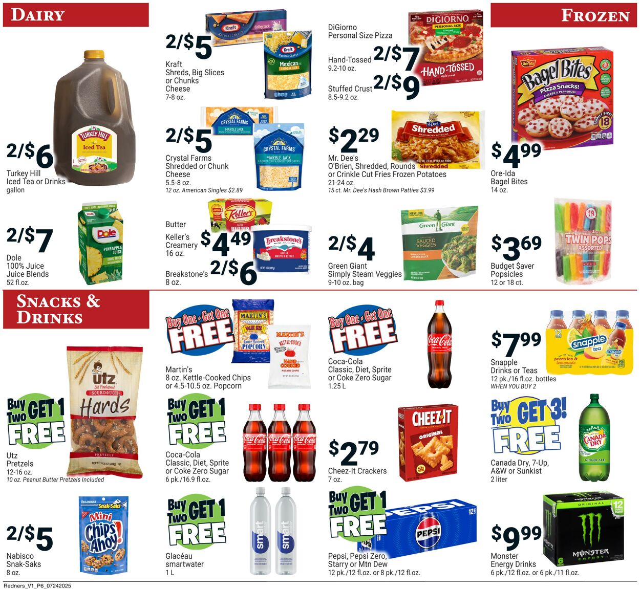 Weekly ad Redner's Markets 07/24/2025 - 07/30/2025