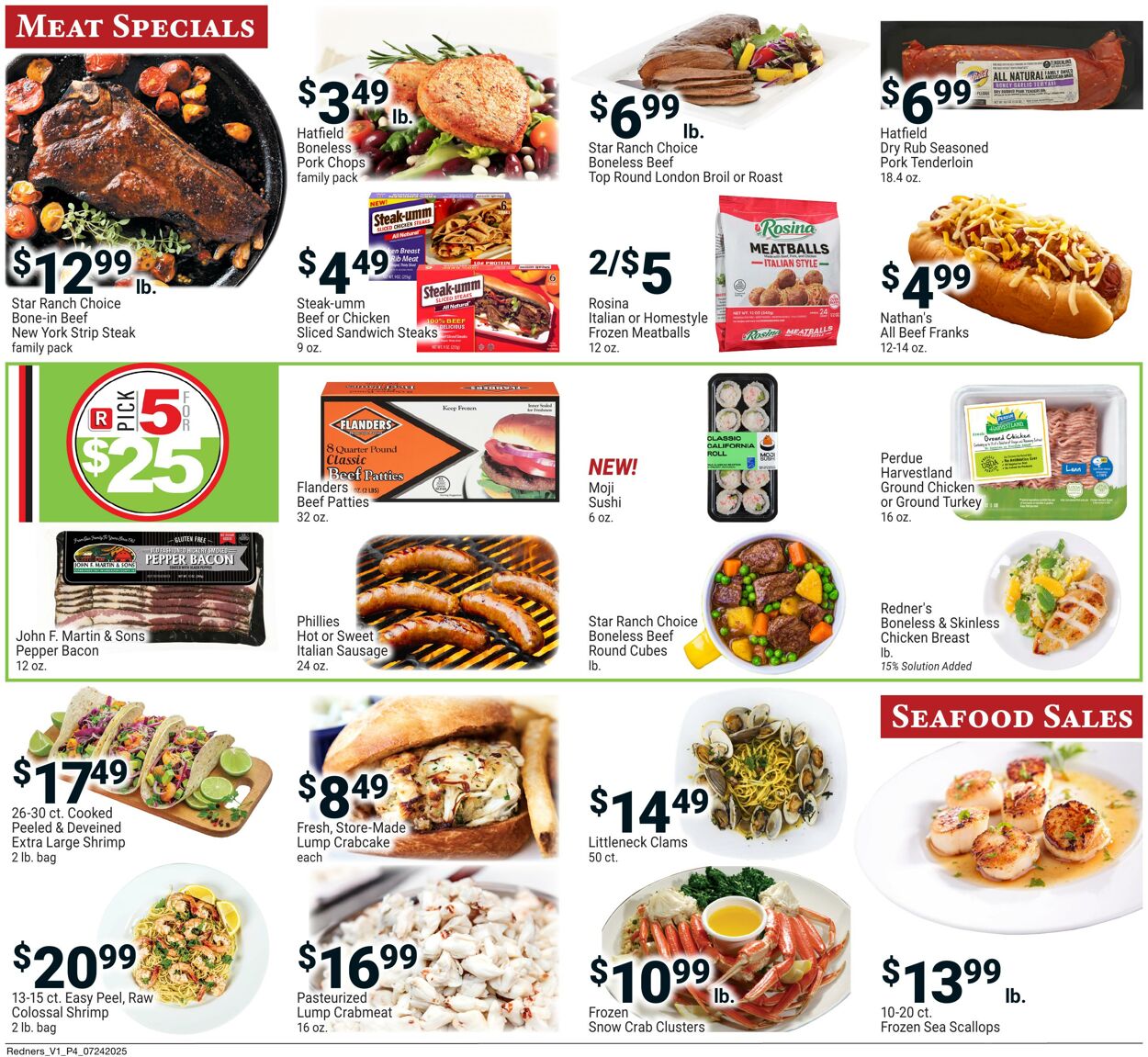 Weekly ad Redner's Markets 07/24/2025 - 07/30/2025