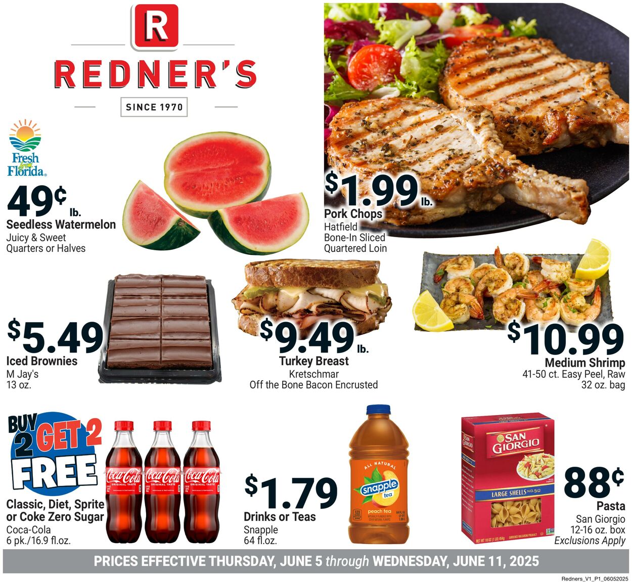 Weekly ad Redner's Markets 06/05/2025 - 06/11/2025