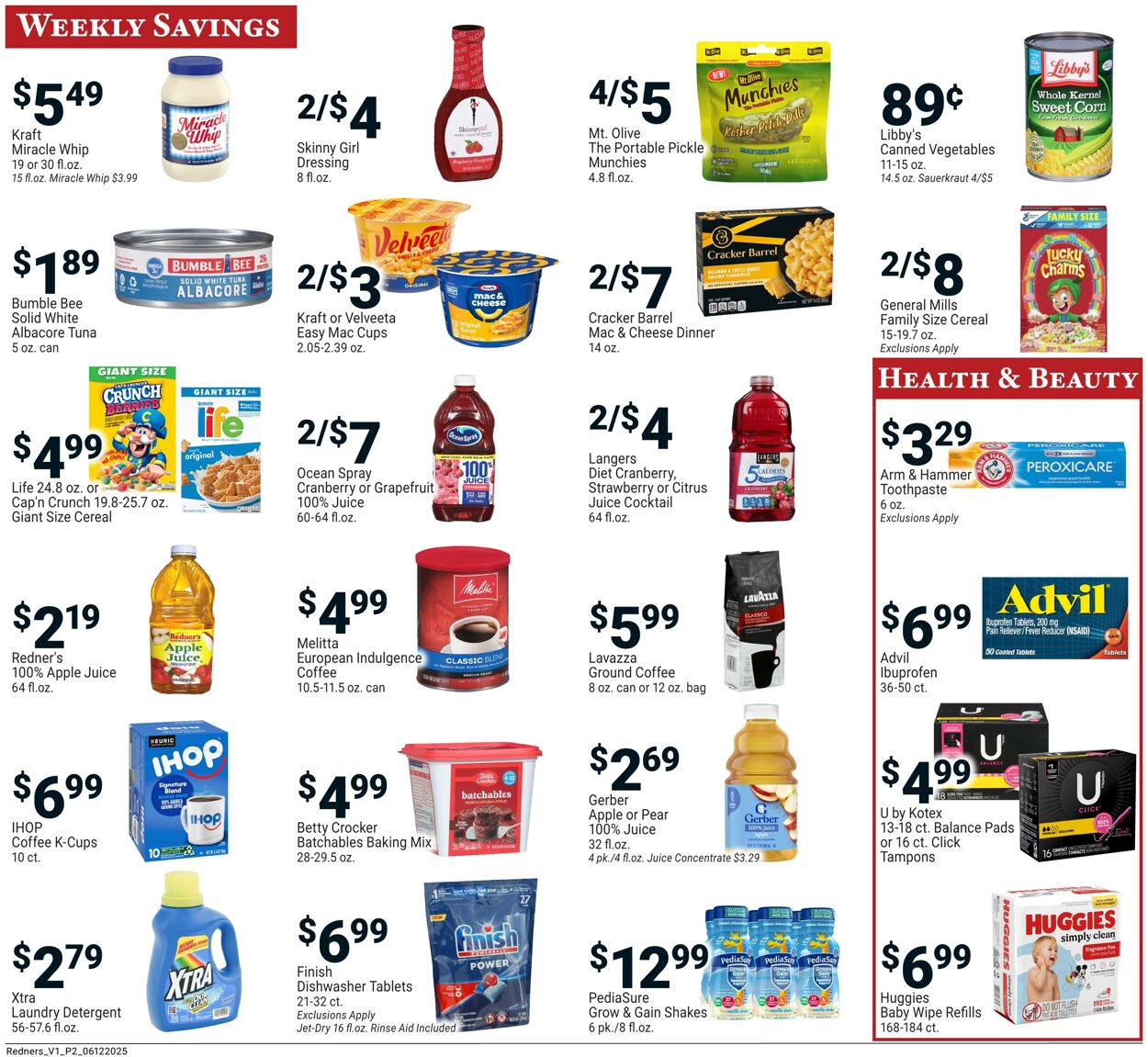 Weekly ad Redner's Markets 06/12/2025 - 06/18/2025