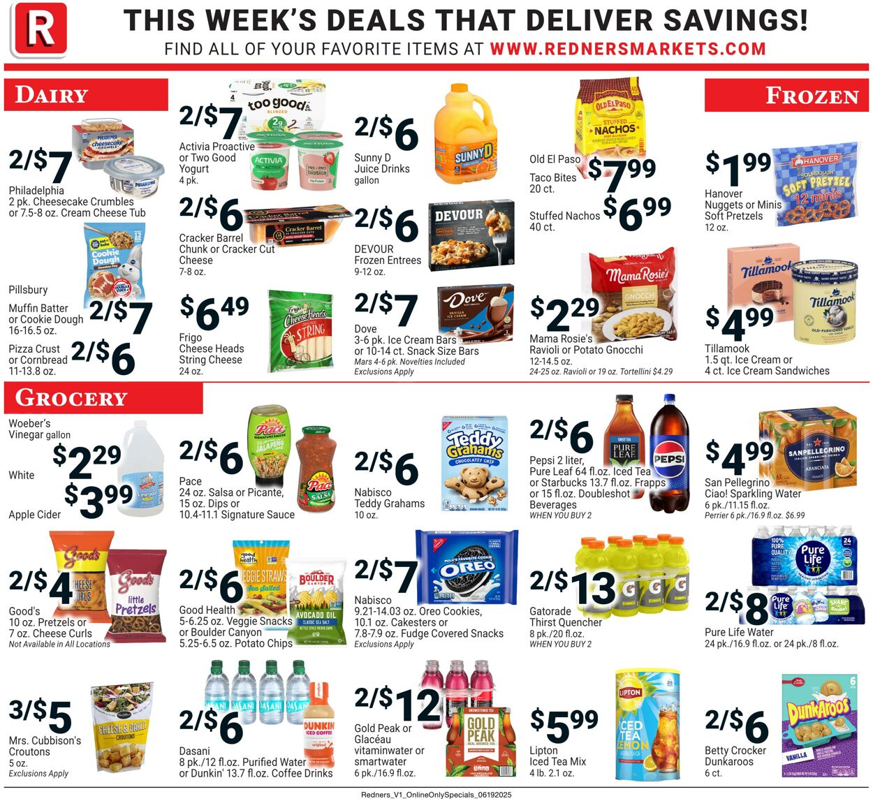 Weekly ad Redner's Markets 06/19/2025 - 06/25/2025