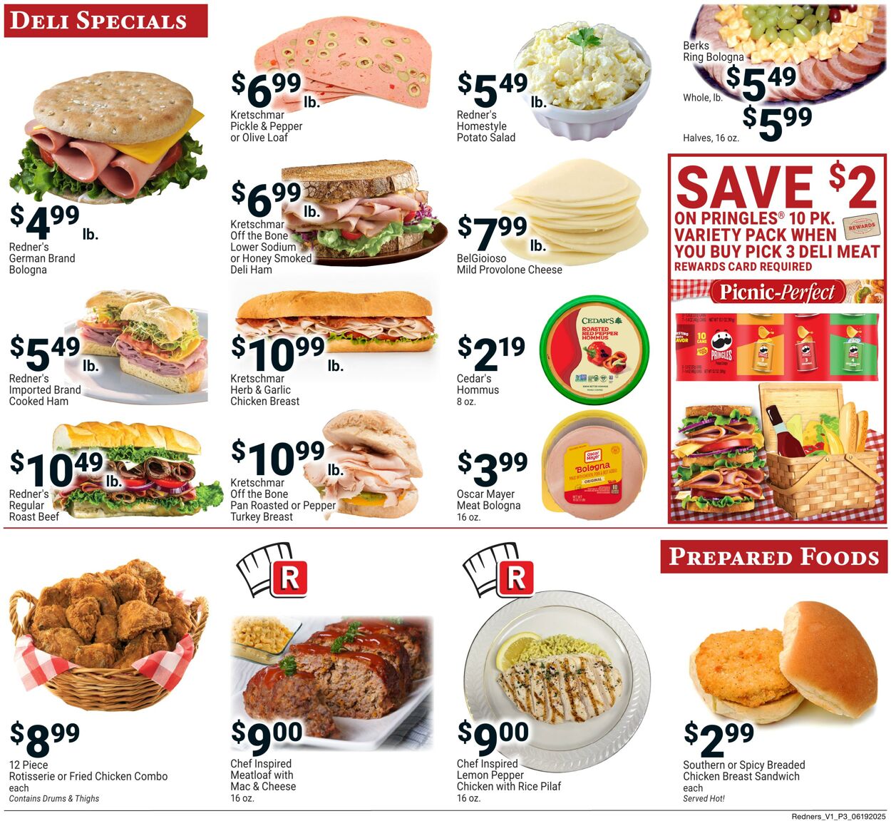 Weekly ad Redner's Markets 06/19/2025 - 06/25/2025