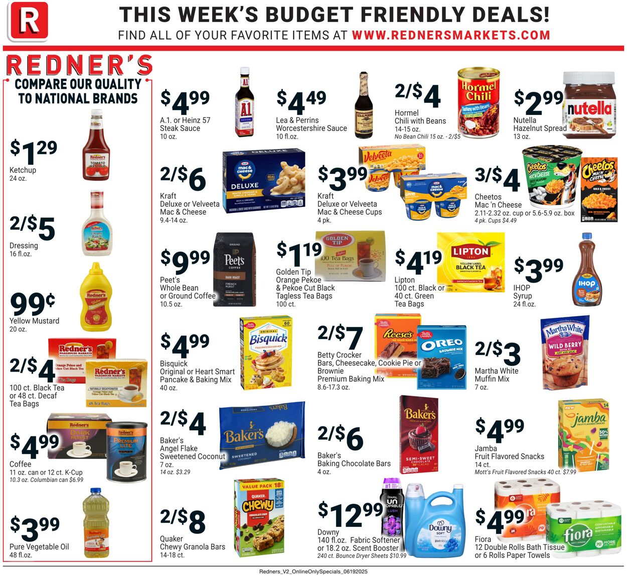Weekly ad Redner's Markets 06/19/2025 - 06/25/2025