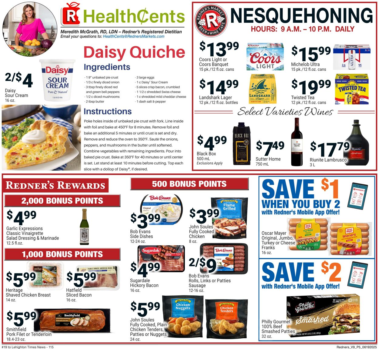 Weekly ad Redner's Markets 06/19/2025 - 06/25/2025