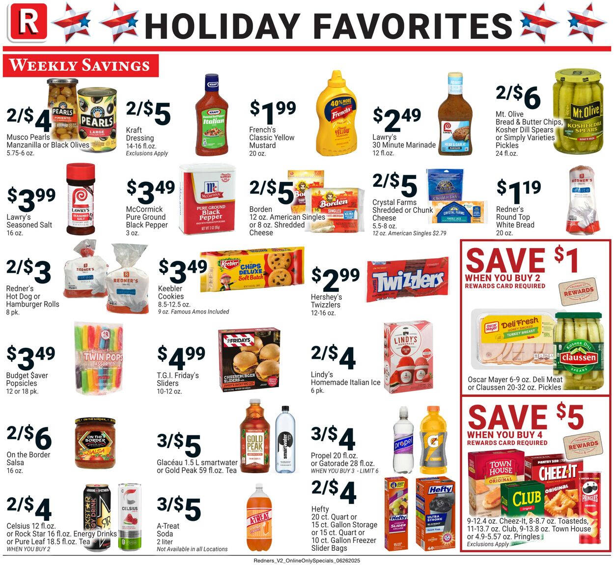 Weekly ad Redner's Markets 06/26/2025 - 07/02/2025