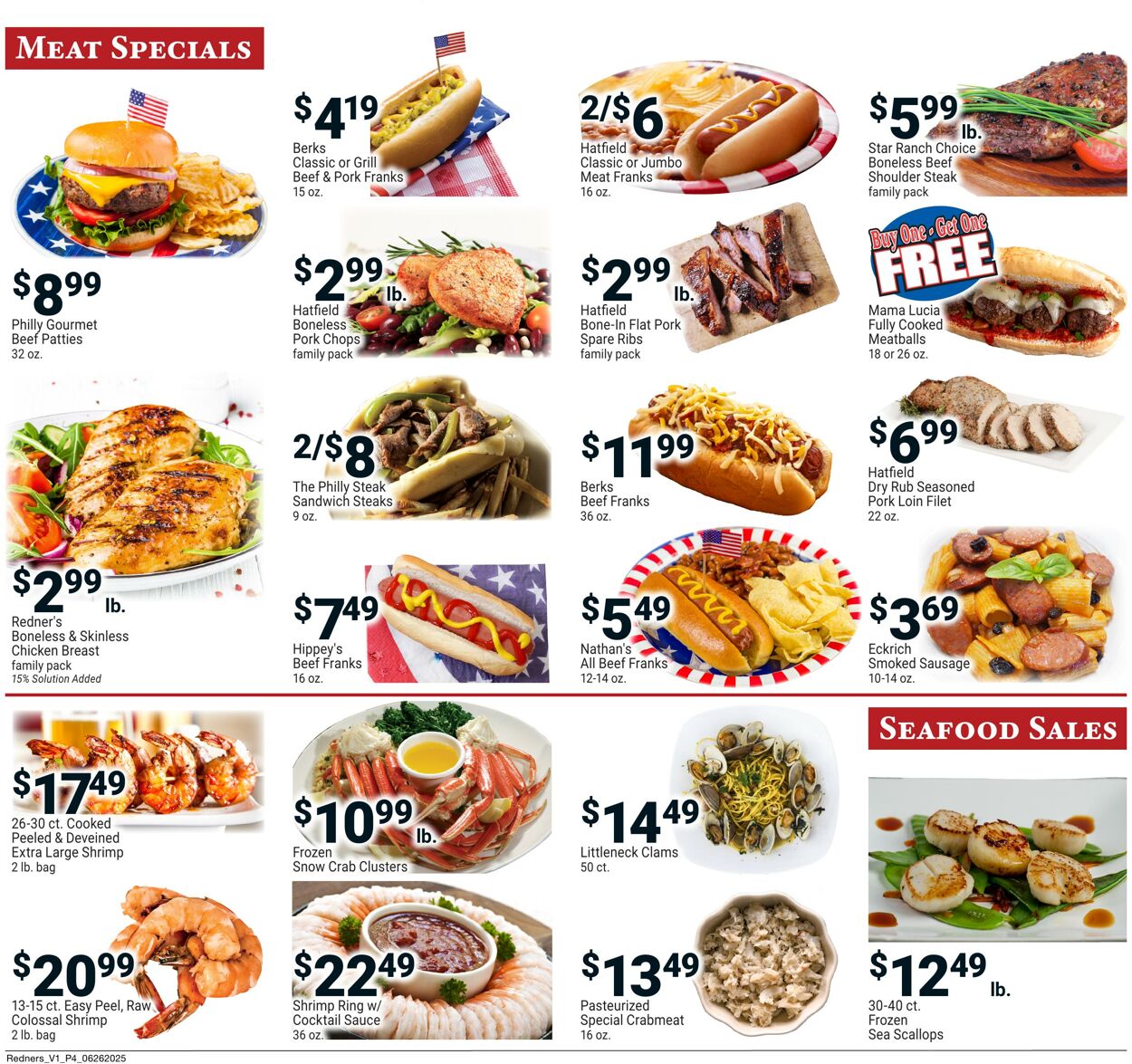 Weekly ad Redner's Markets 06/26/2025 - 07/02/2025