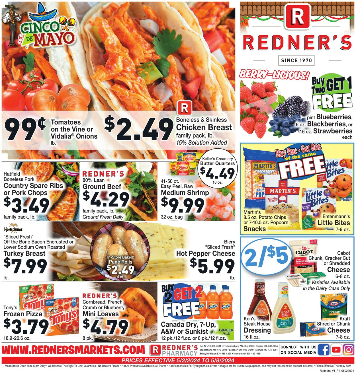 Redner's Markets Promotional weekly ads