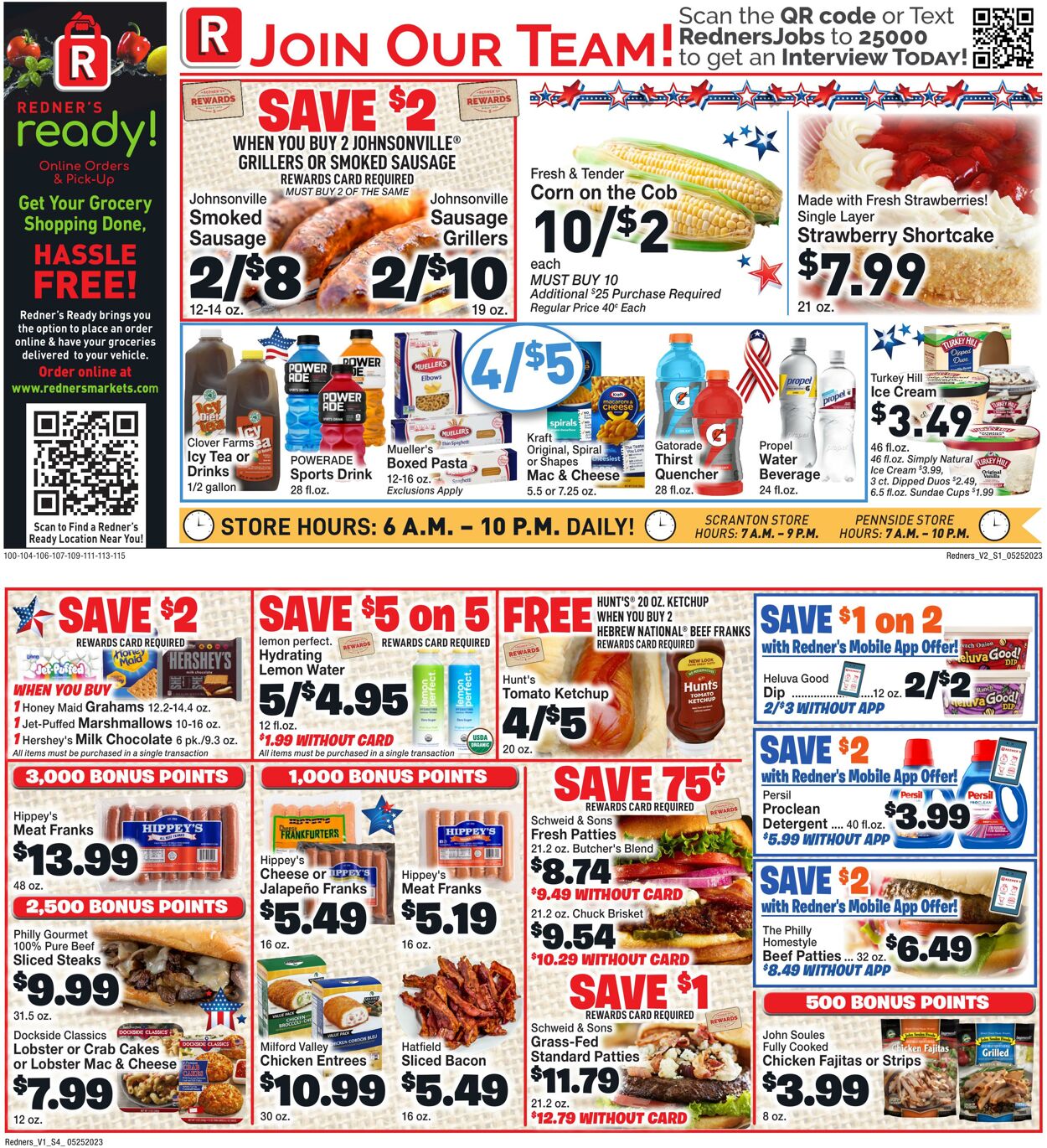 Weekly ad Redner's Markets 05/25/2023 - 05/31/2023