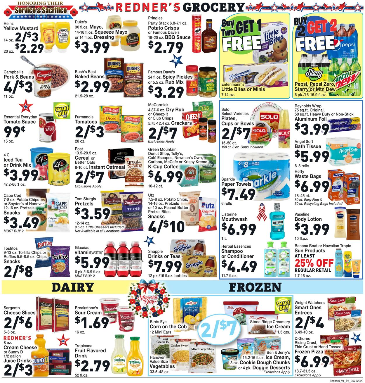 Weekly ad Redner's Markets 05/25/2023 - 05/31/2023