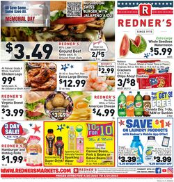 Weekly ad Redner's Markets 05/25/2023 - 05/31/2023