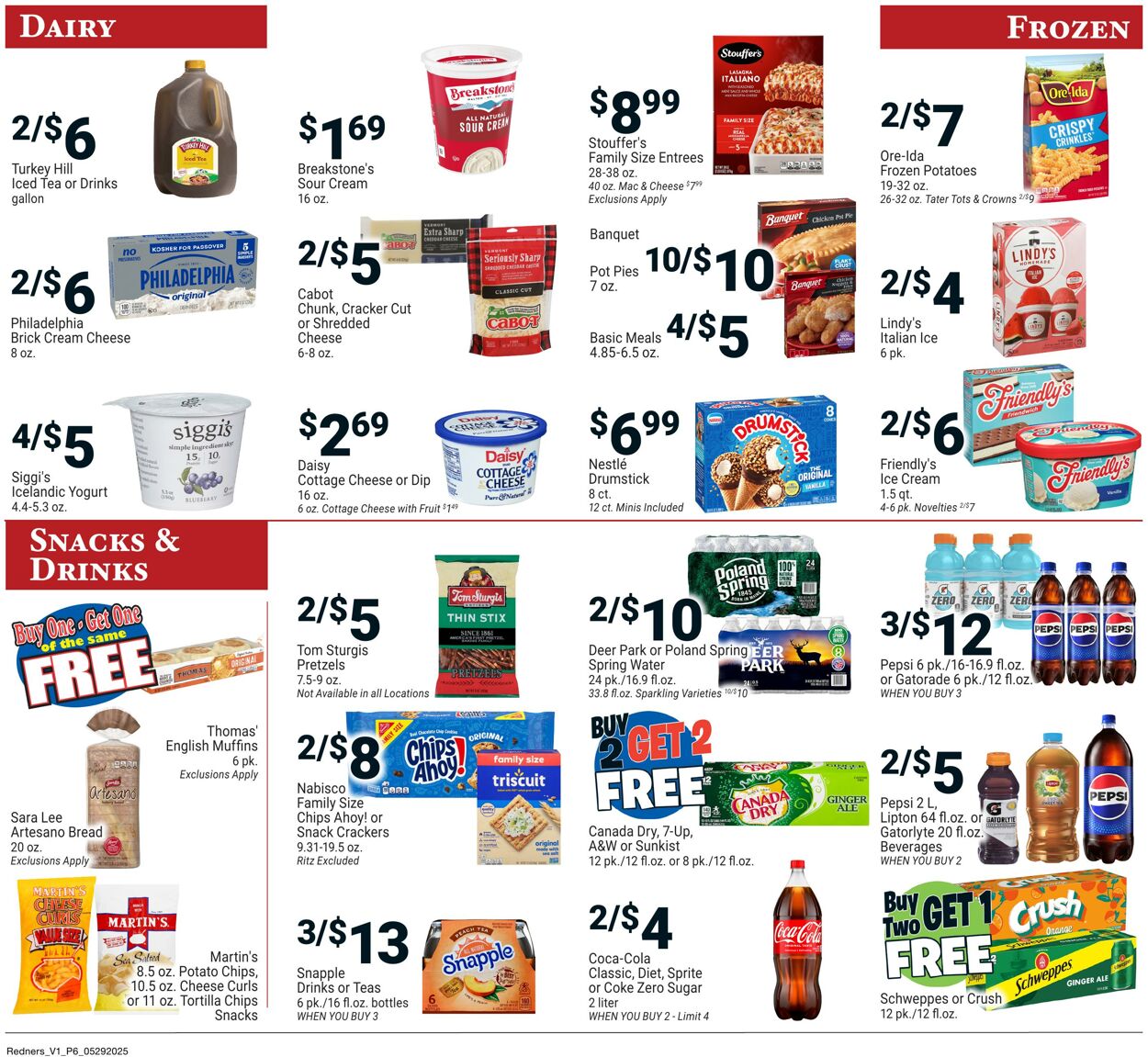 Weekly ad Redner's Markets 05/29/2025 - 06/04/2025