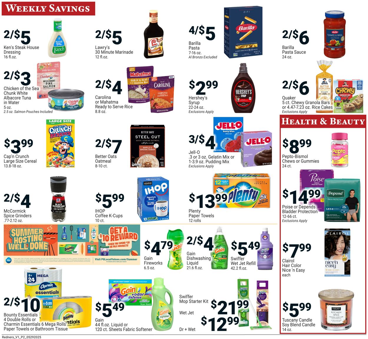 Weekly ad Redner's Markets 05/29/2025 - 06/04/2025