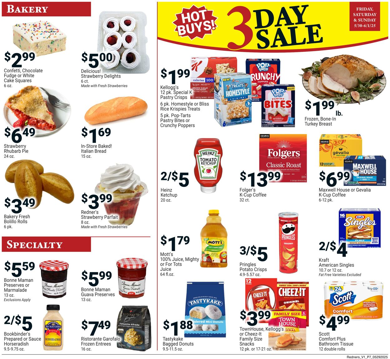 Weekly ad Redner's Markets 05/29/2025 - 06/04/2025