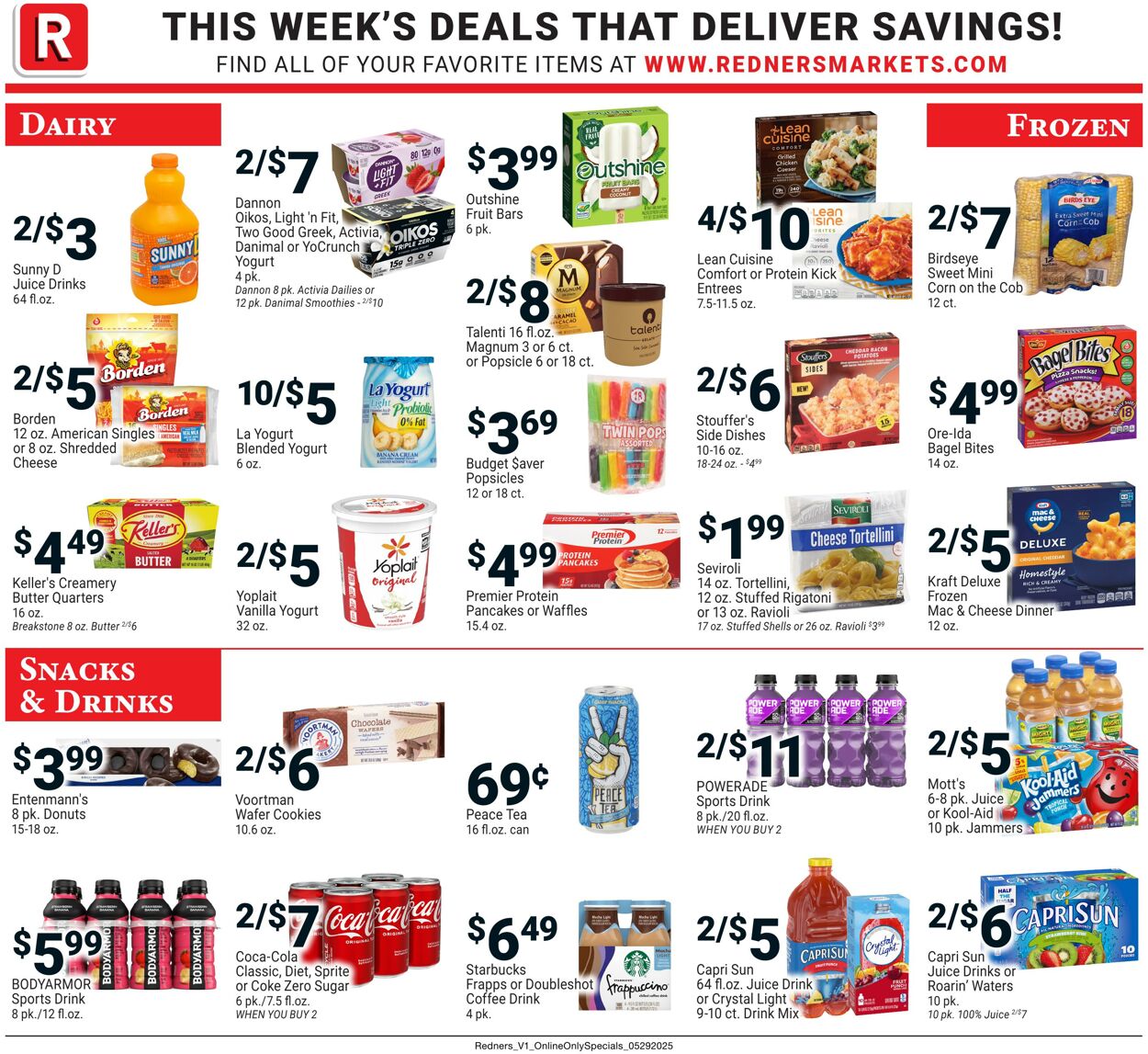 Weekly ad Redner's Markets 05/29/2025 - 06/04/2025