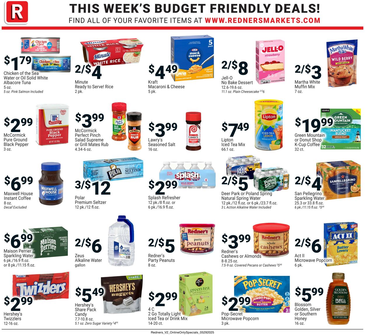 Weekly ad Redner's Markets 05/29/2025 - 06/04/2025