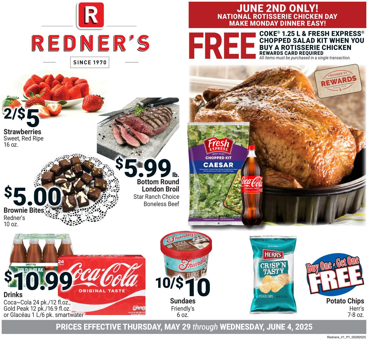 Weekly ad Redner's Markets 05/29/2025 - 06/04/2025