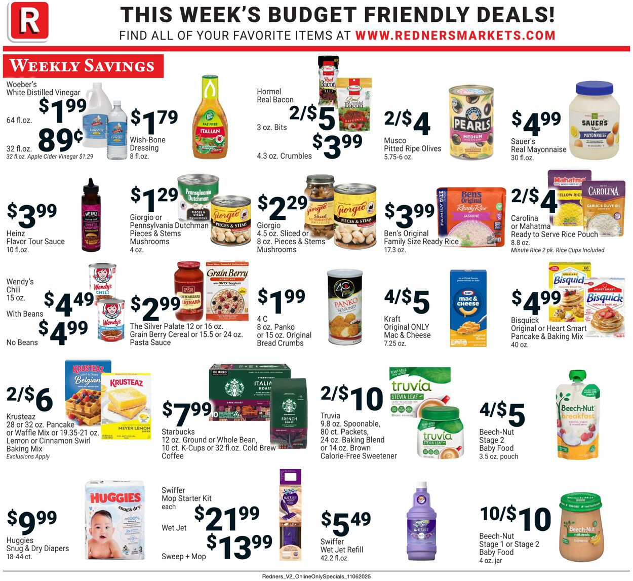 Weekly ad Redner's Markets 11/06/2025 - 11/12/2025