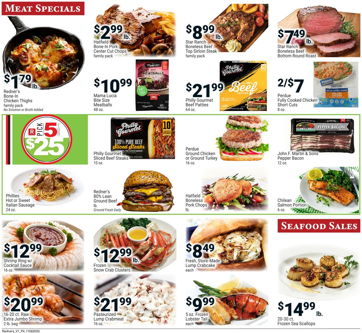 Weekly ad Redner's Markets 11/06/2025 - 11/12/2025