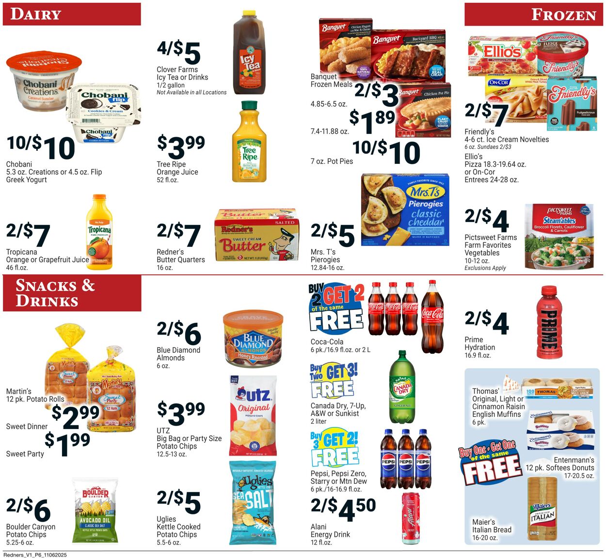Weekly ad Redner's Markets 11/06/2025 - 11/12/2025