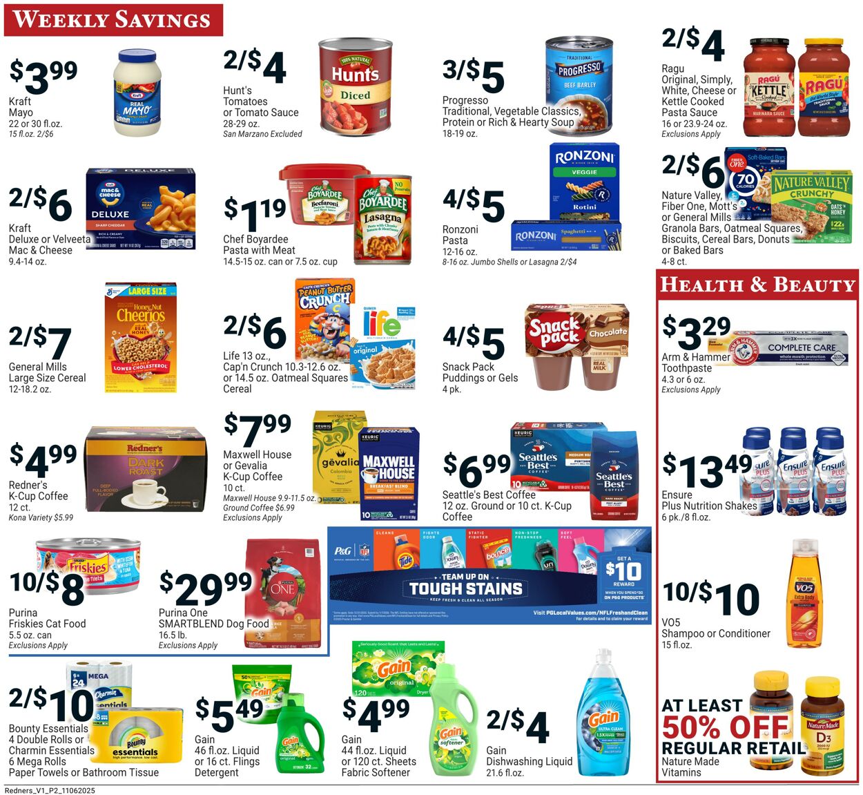 Weekly ad Redner's Markets 11/06/2025 - 11/12/2025