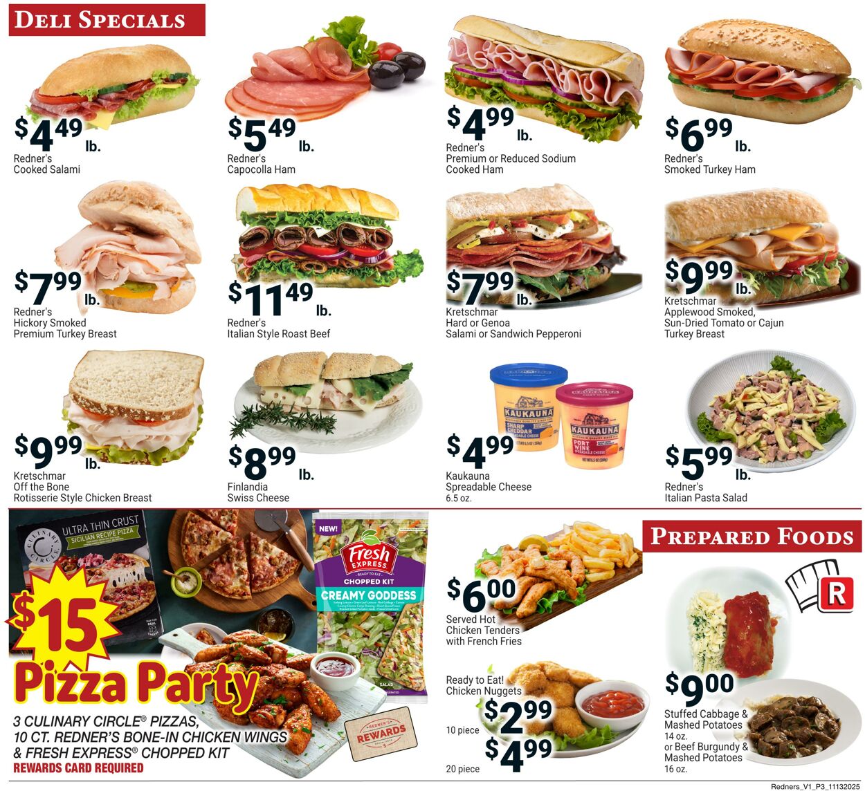 Weekly ad Redner's Markets 11/13/2025 - 11/19/2025