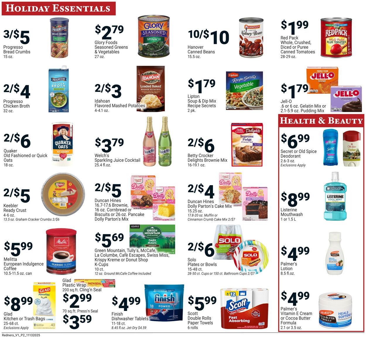 Weekly ad Redner's Markets 11/13/2025 - 11/19/2025