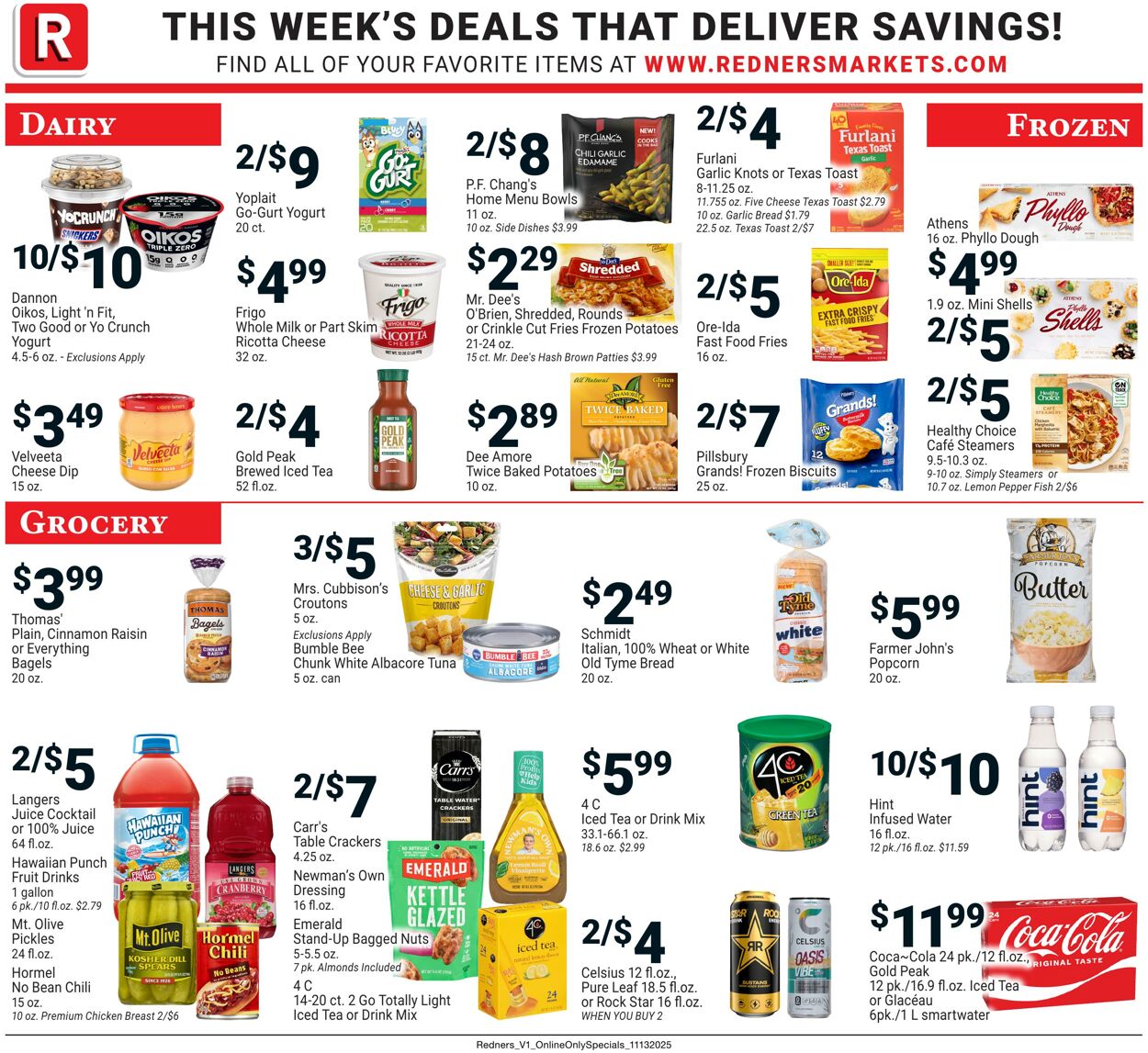 Weekly ad Redner's Markets 11/13/2025 - 11/19/2025