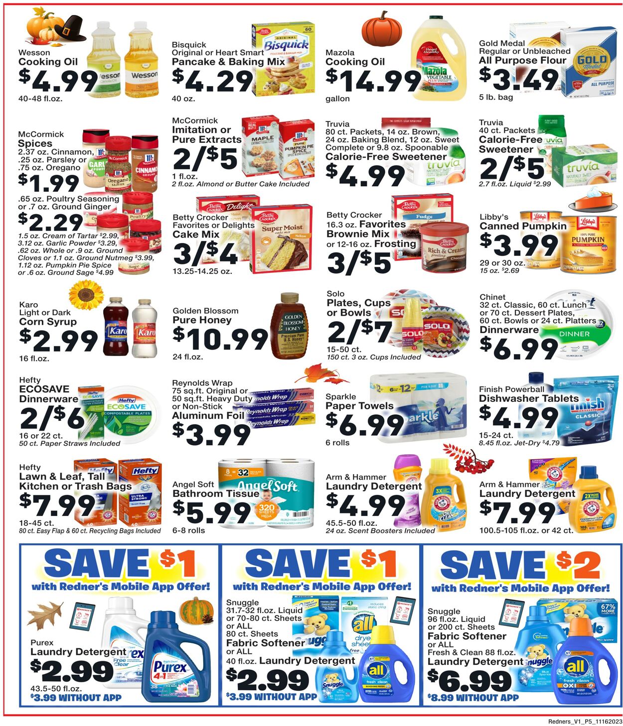 Weekly ad Redner's Markets 11/16/2023 - 11/22/2023