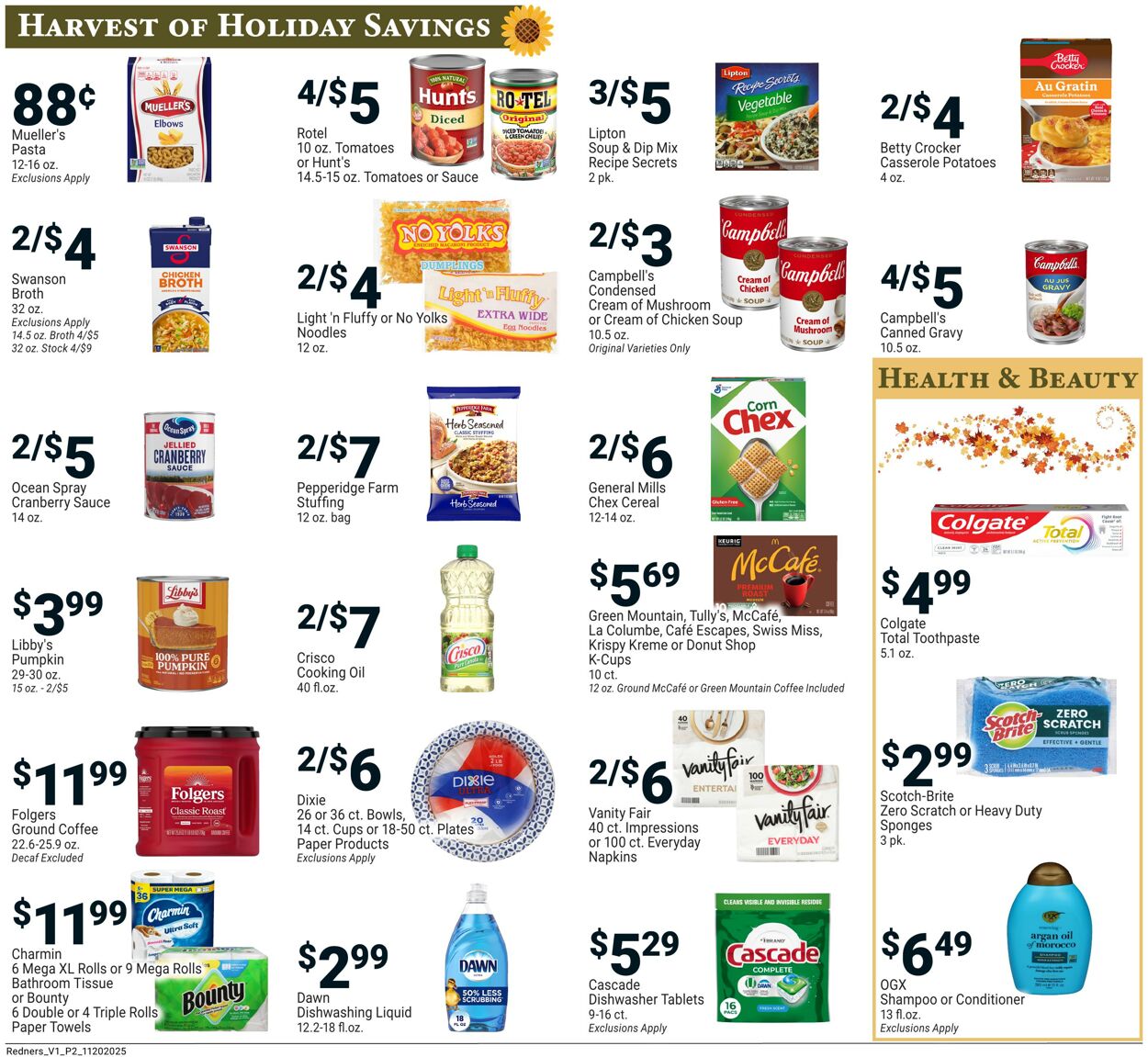 Weekly ad Redner's Markets 11/20/2025 - 11/26/2025