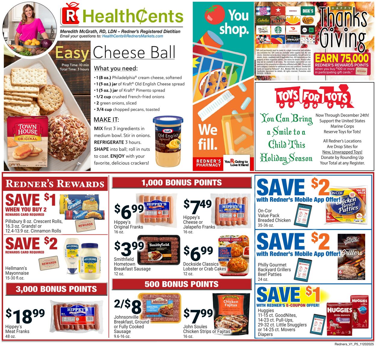 Weekly ad Redner's Markets 11/20/2025 - 11/26/2025
