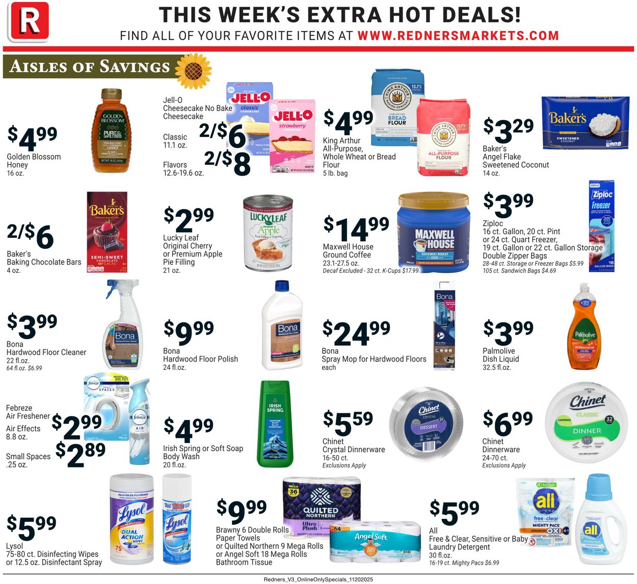 Weekly ad Redner's Markets 11/20/2025 - 11/26/2025