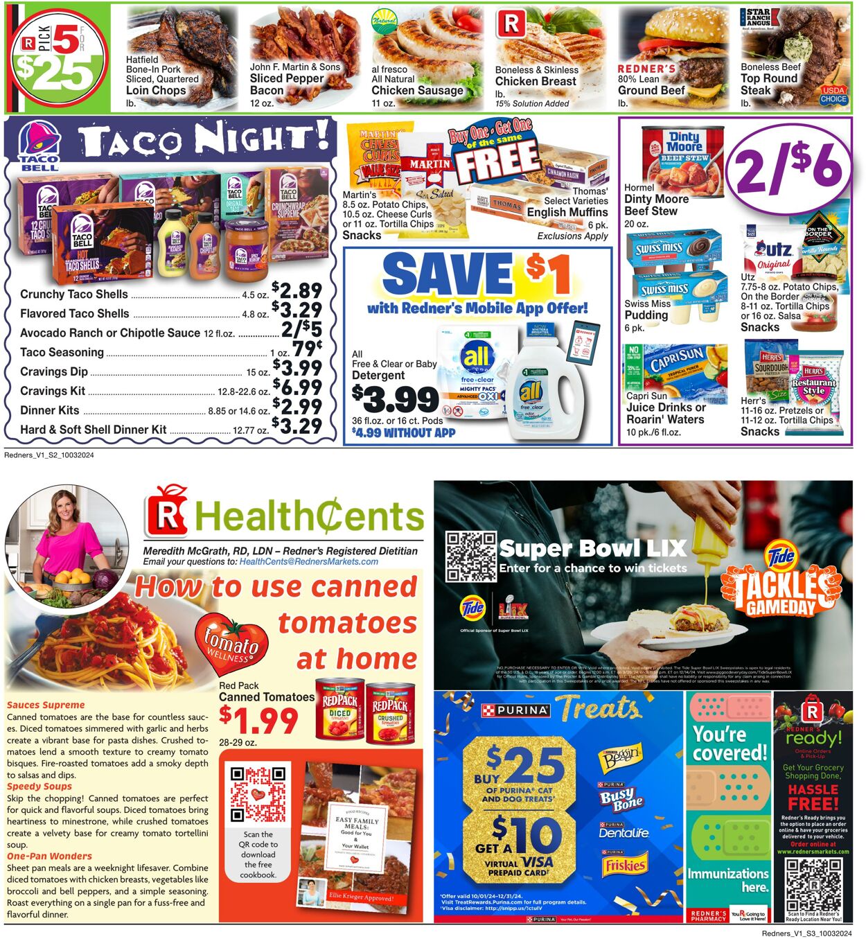 Weekly ad Redner's Markets 10/03/2024 - 10/09/2024