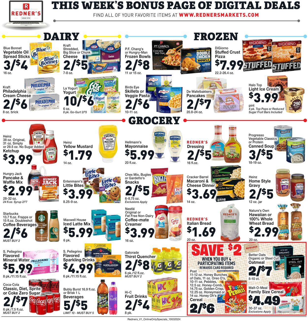 Weekly ad Redner's Markets 10/03/2024 - 10/09/2024