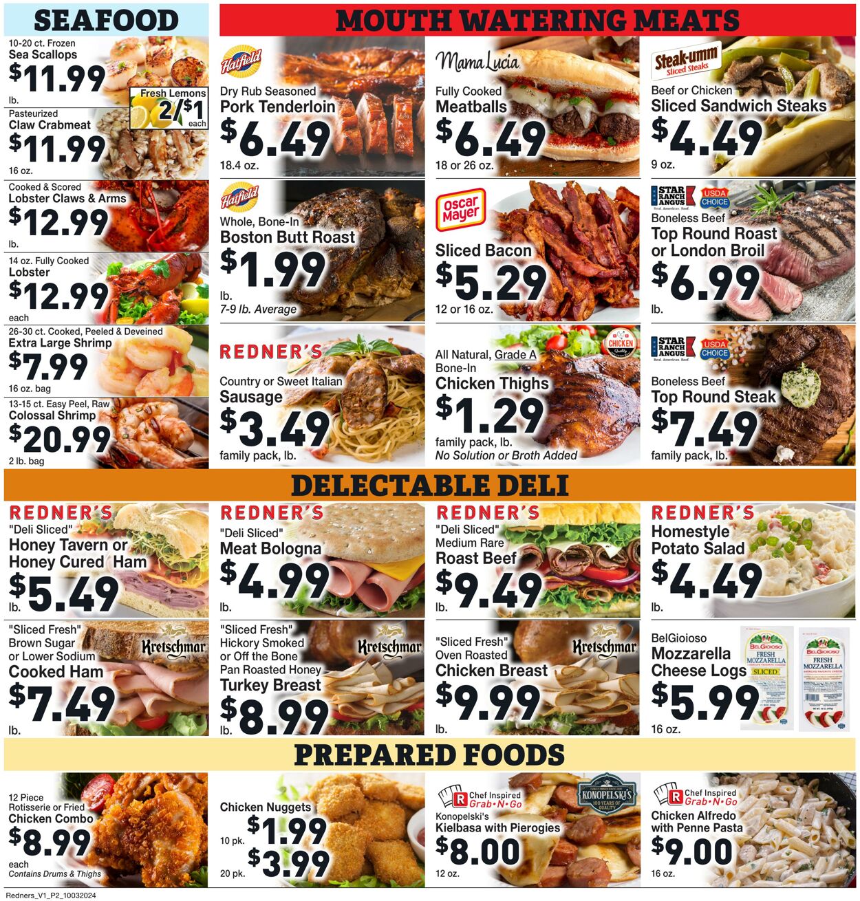 Weekly ad Redner's Markets 10/03/2024 - 10/09/2024