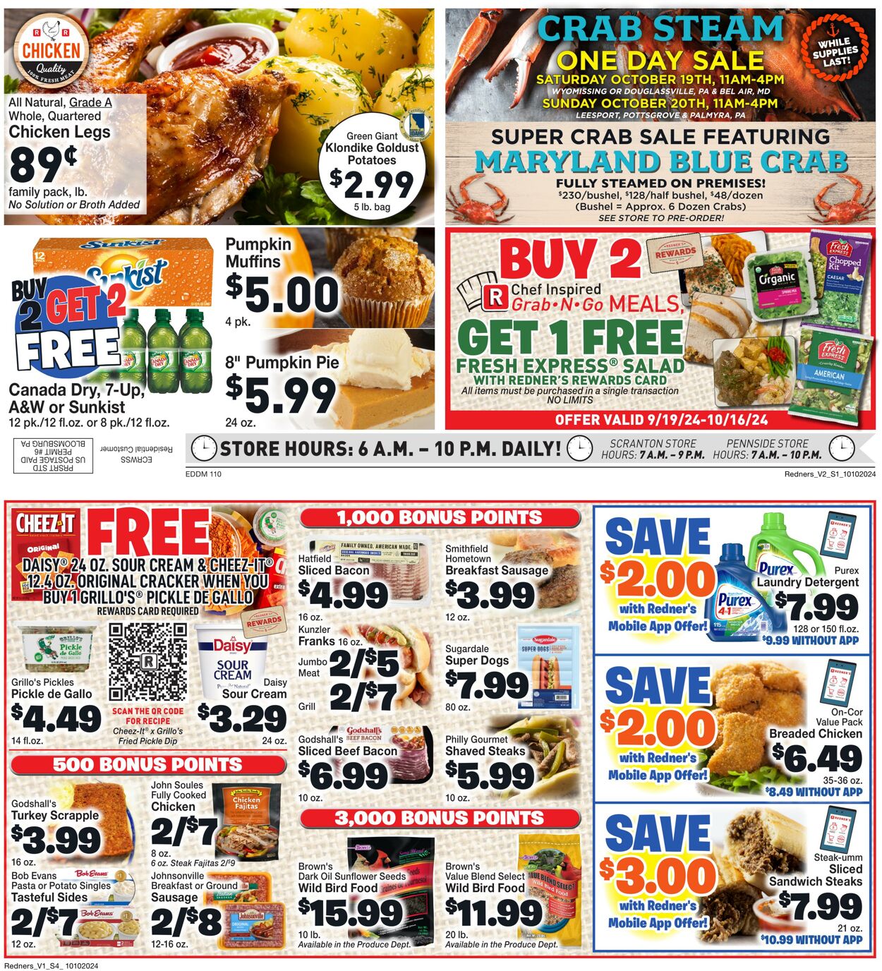 Weekly ad Redner's Markets 10/10/2024 - 10/16/2024