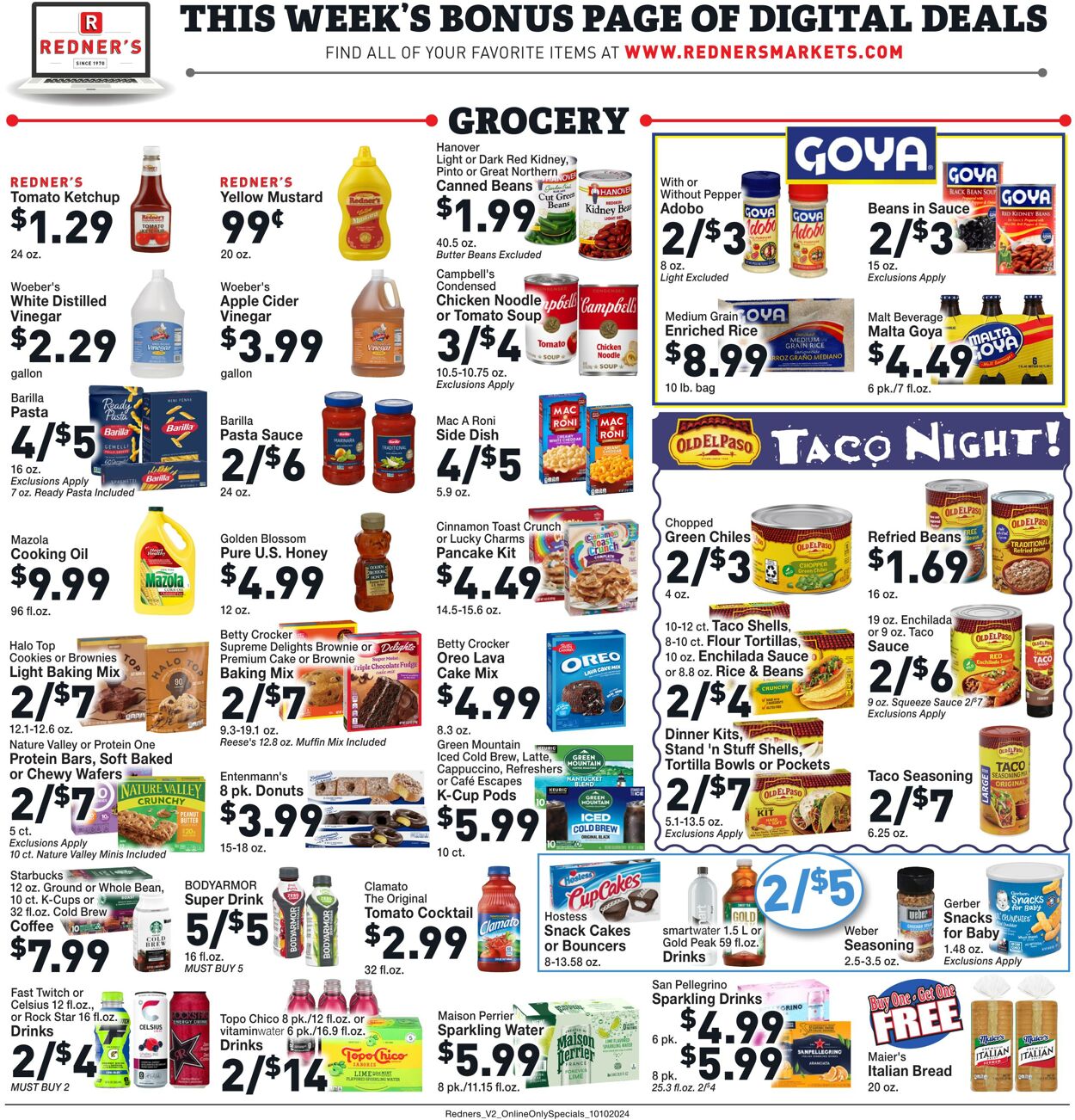 Weekly ad Redner's Markets 10/10/2024 - 10/16/2024