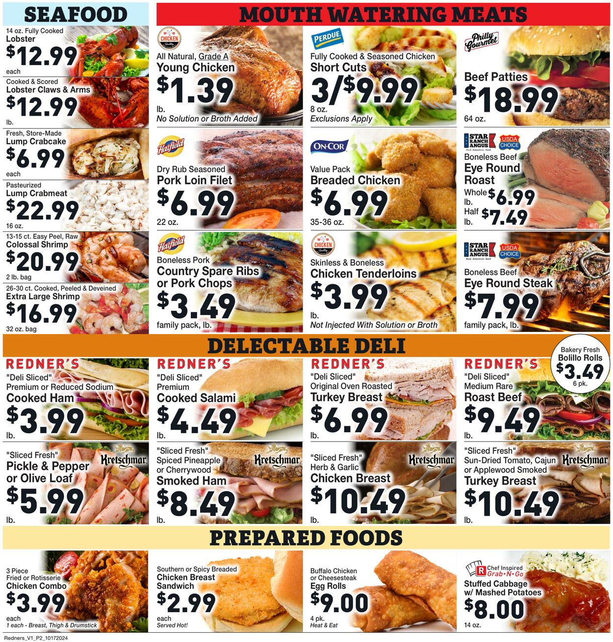 Weekly ad Redner's Markets 10/17/2024 - 10/23/2024