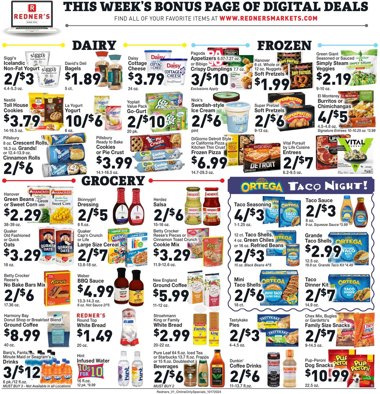 Weekly ad Redner's Markets 10/17/2024 - 10/23/2024