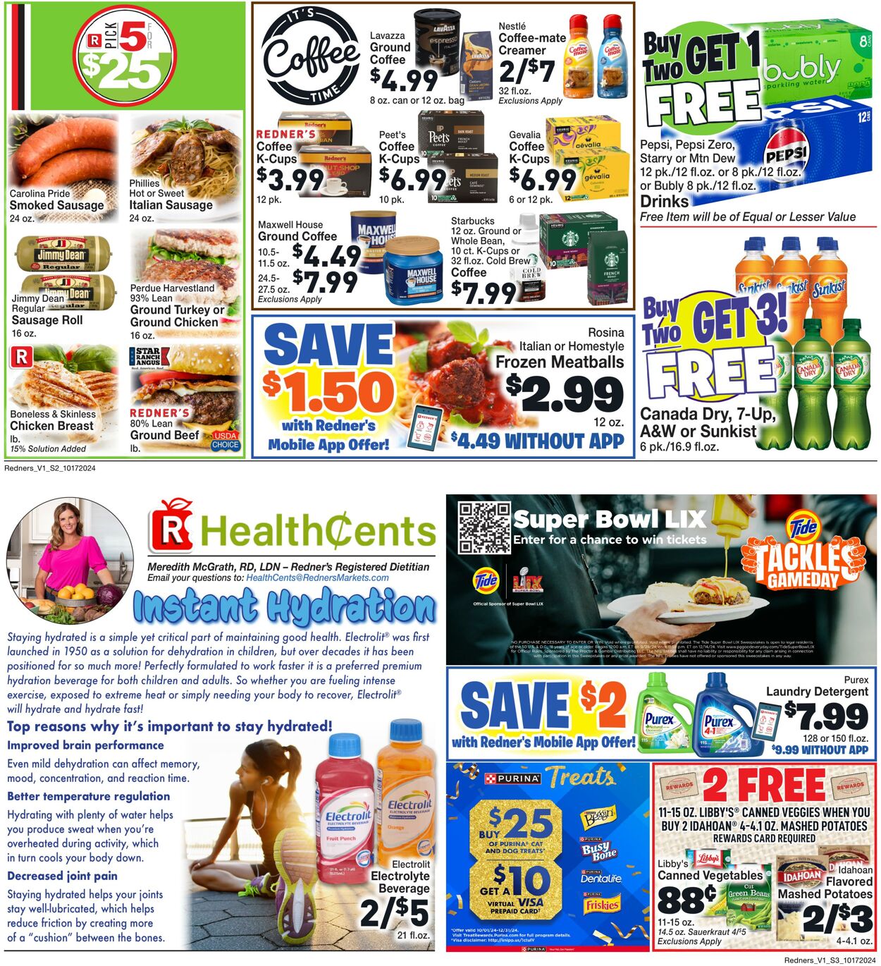 Weekly ad Redner's Markets 10/17/2024 - 10/23/2024