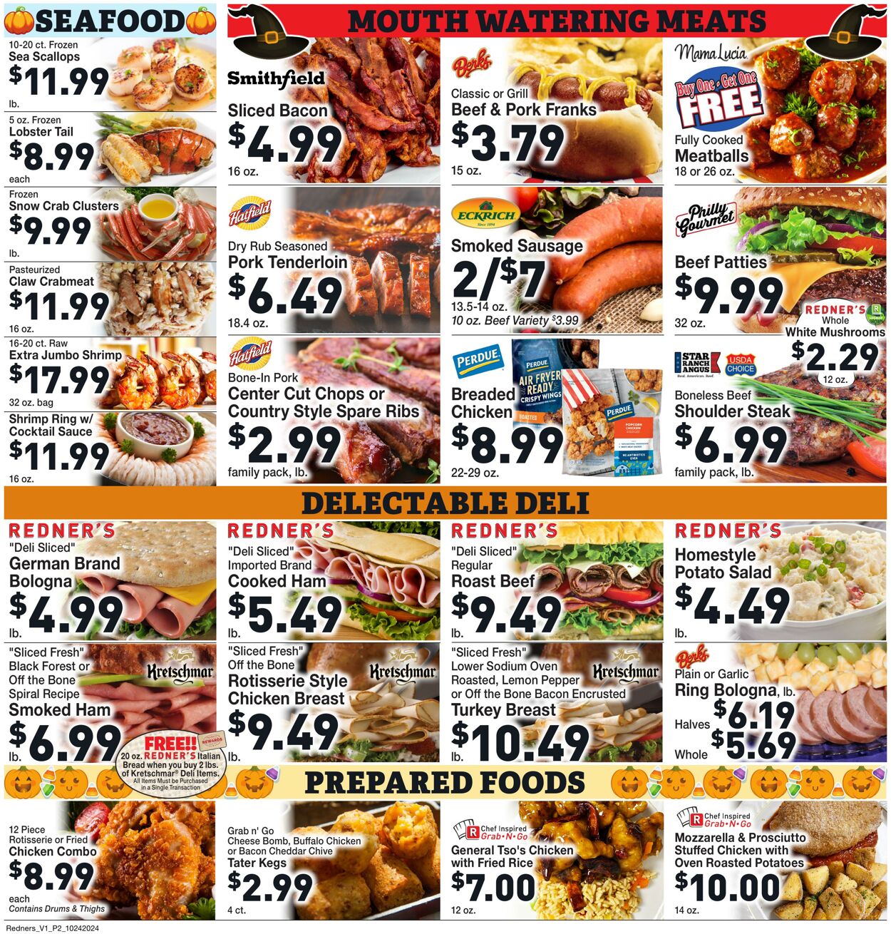 Weekly ad Redner's Markets 10/24/2024 - 10/30/2024