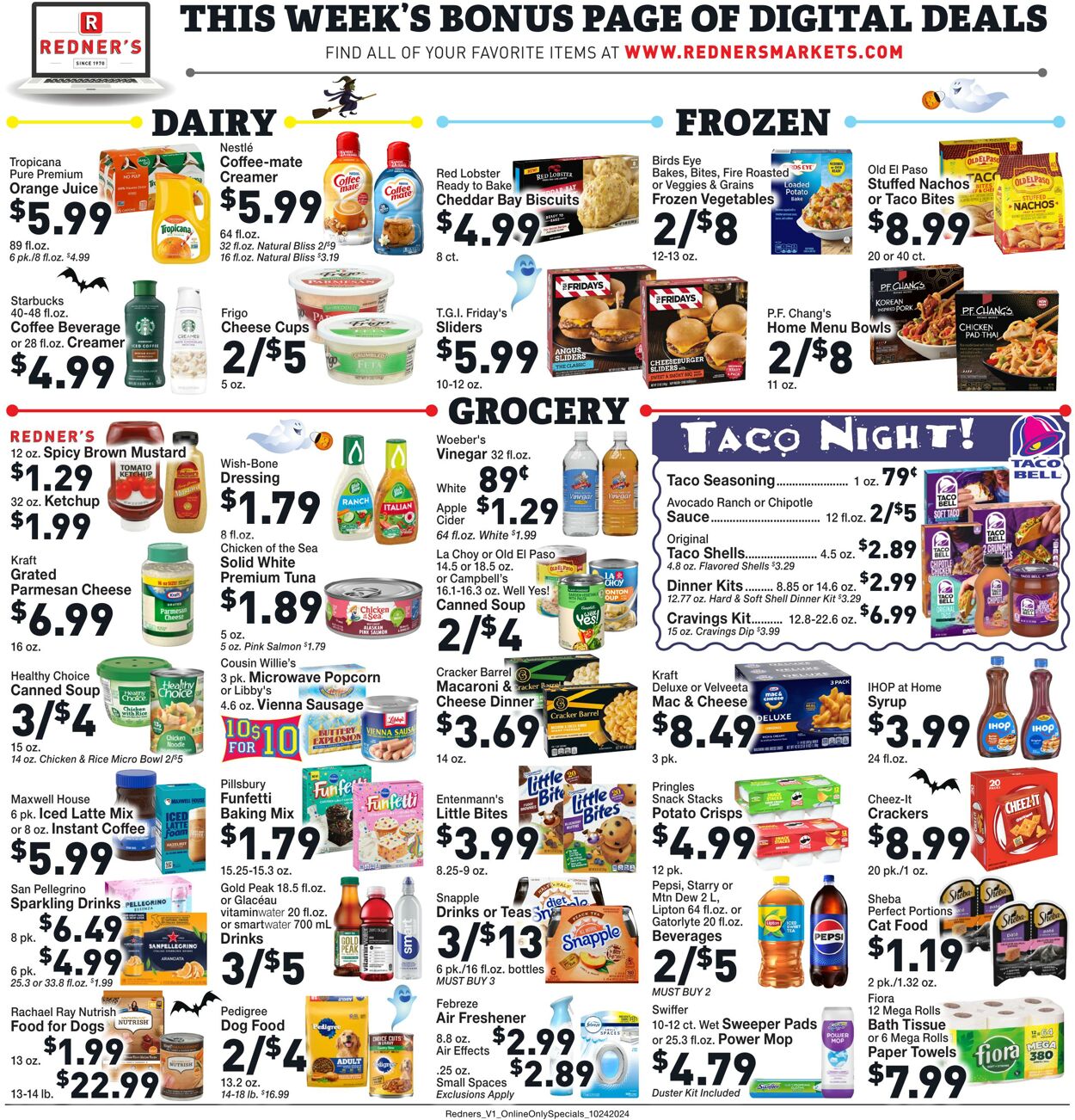 Weekly ad Redner's Markets 10/24/2024 - 10/30/2024