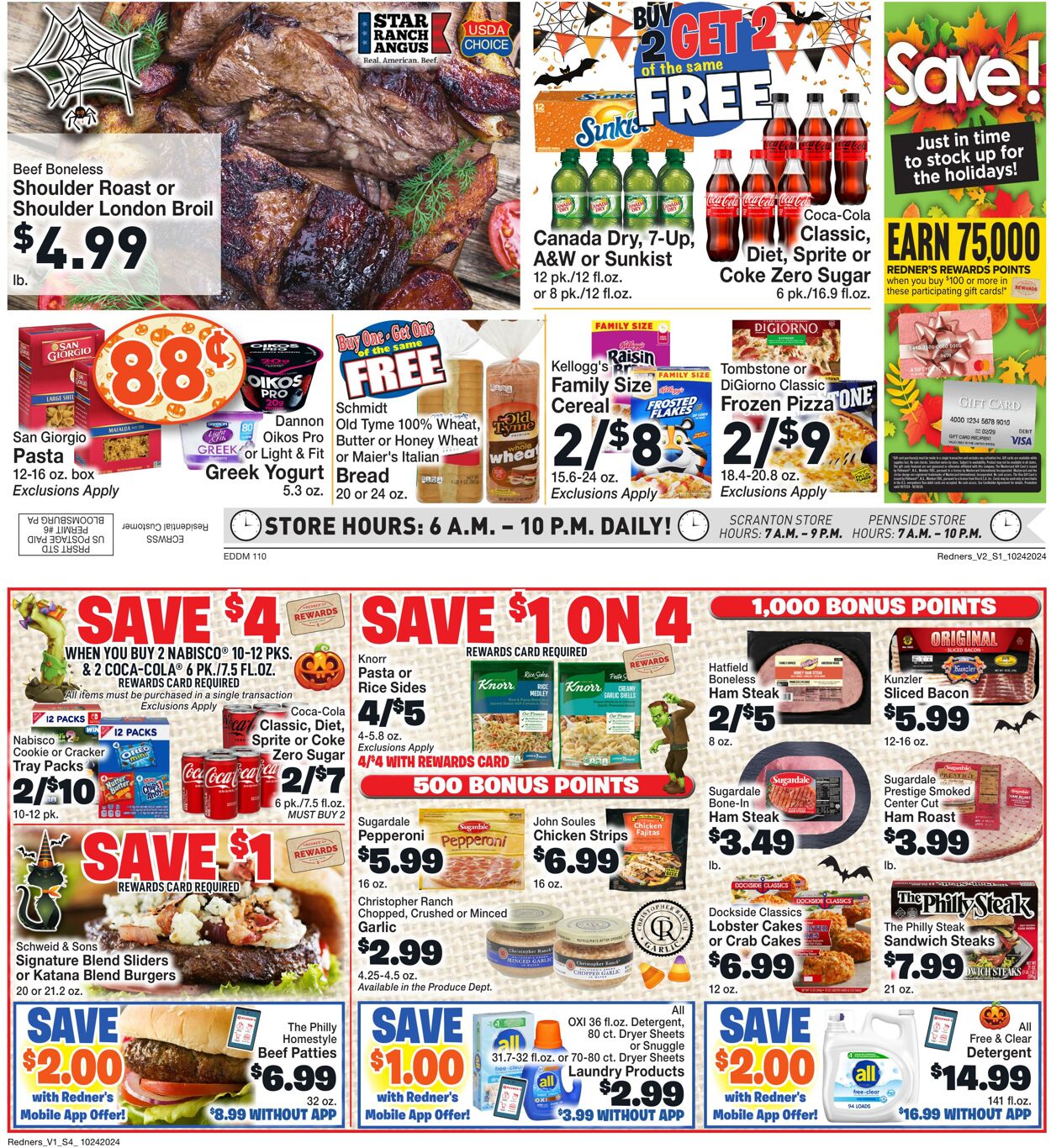 Weekly ad Redner's Markets 10/24/2024 - 10/30/2024