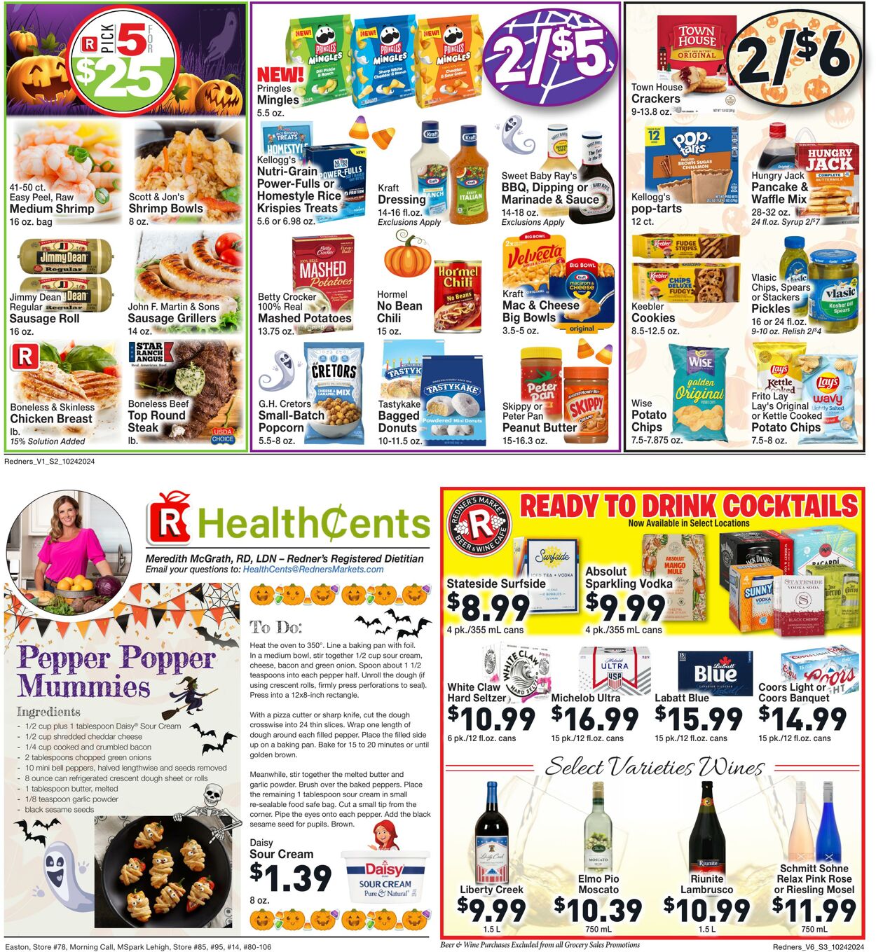 Weekly ad Redner's Markets 10/24/2024 - 10/30/2024