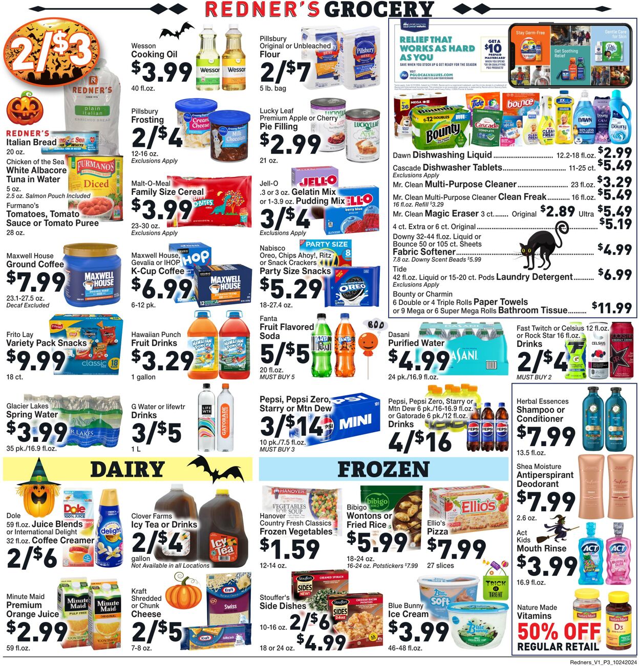 Weekly ad Redner's Markets 10/24/2024 - 10/30/2024