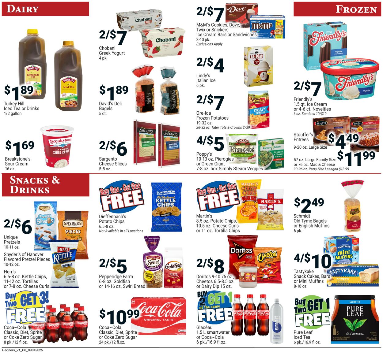 Weekly ad Redner's Markets 09/04/2025 - 09/10/2025