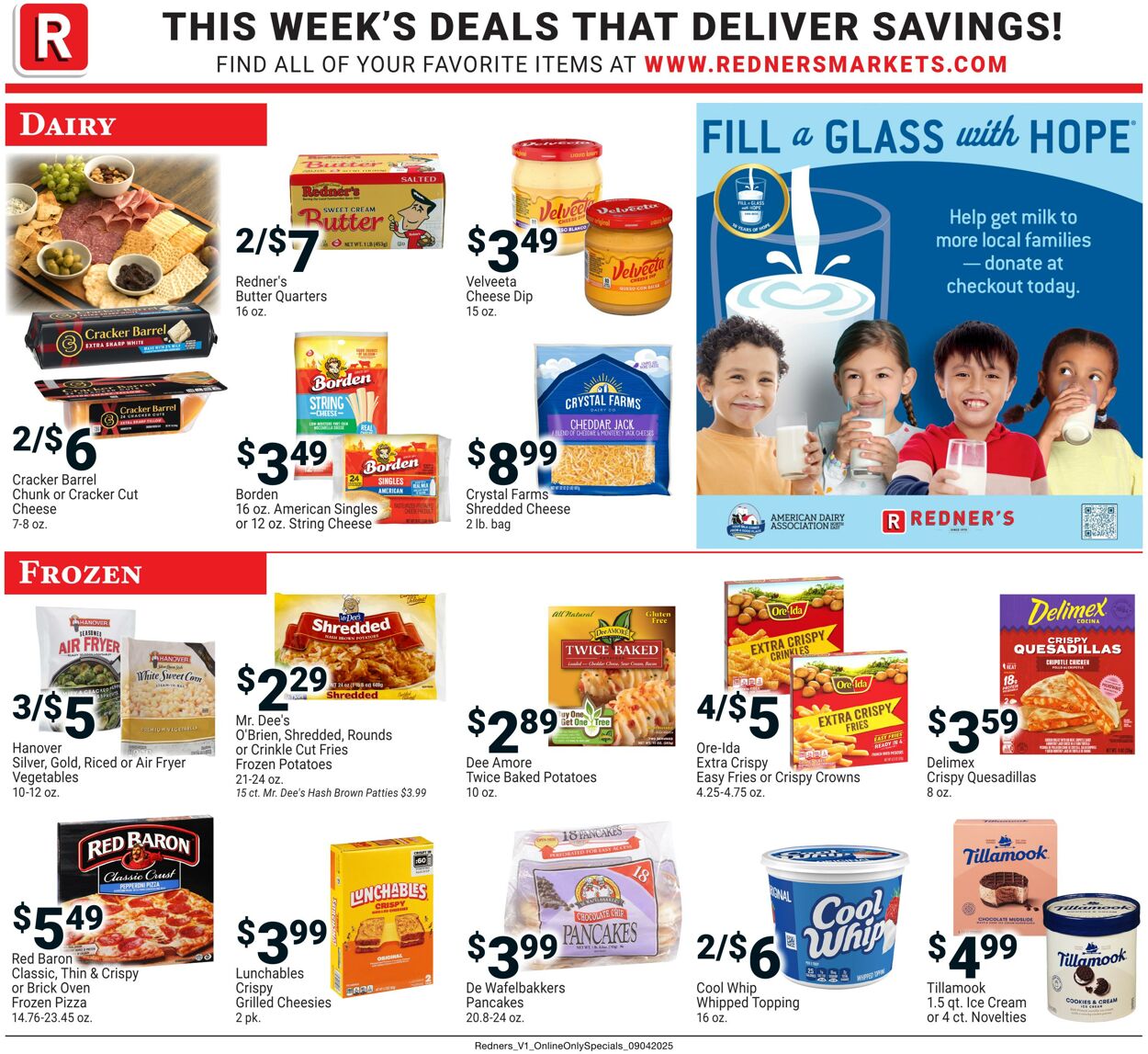 Weekly ad Redner's Markets 09/04/2025 - 09/10/2025